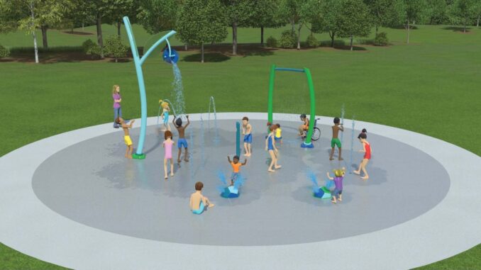 Splash Pad Illustration