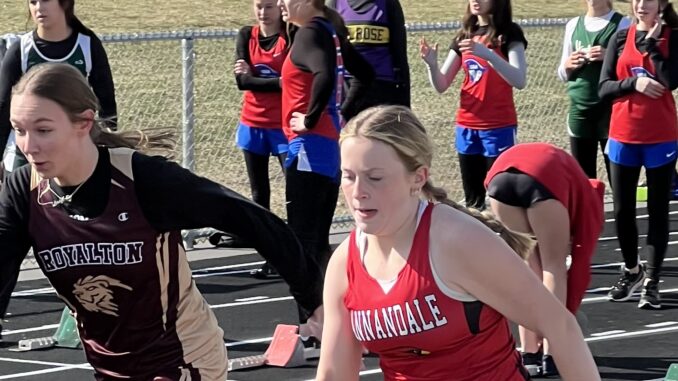 Carlie Hermes_ 100m run Holdingford
